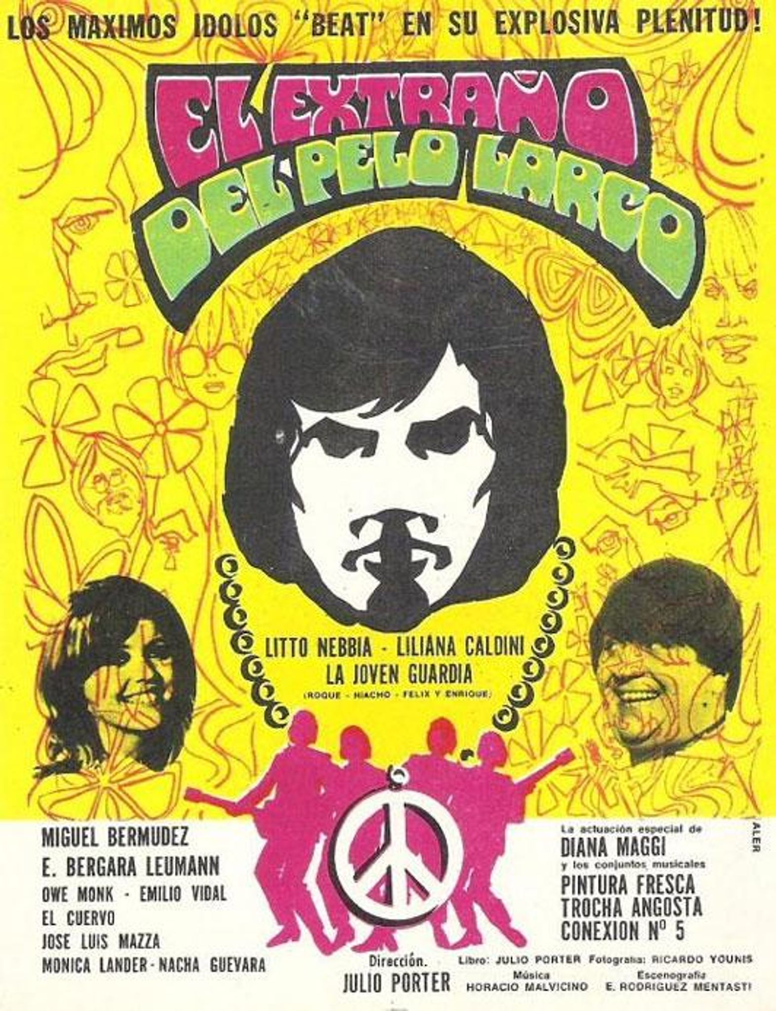El extraño del pelo largo (1970) — cinenacional.com