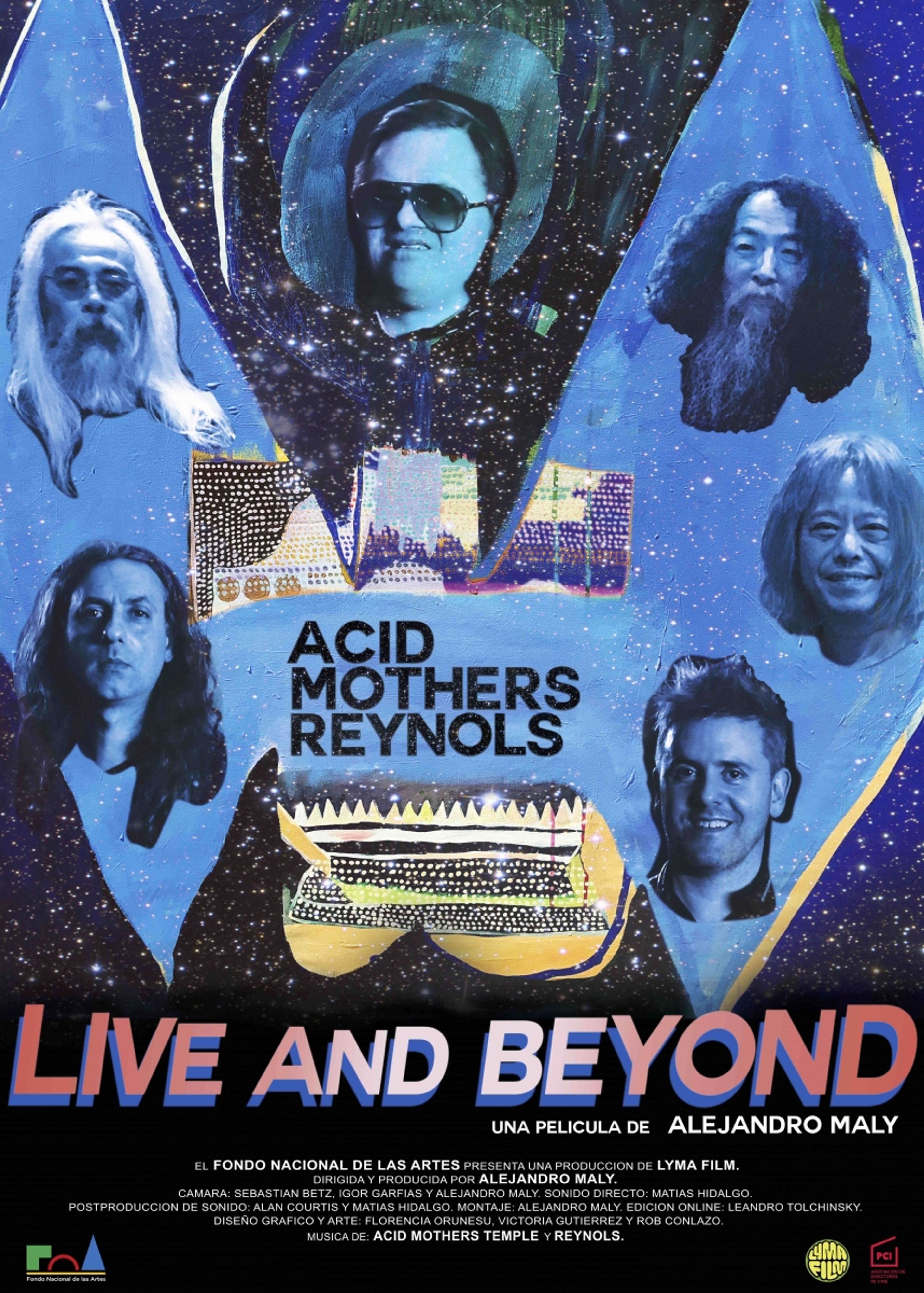 Poster de Acid Mothers Reynols. Live and Beyond