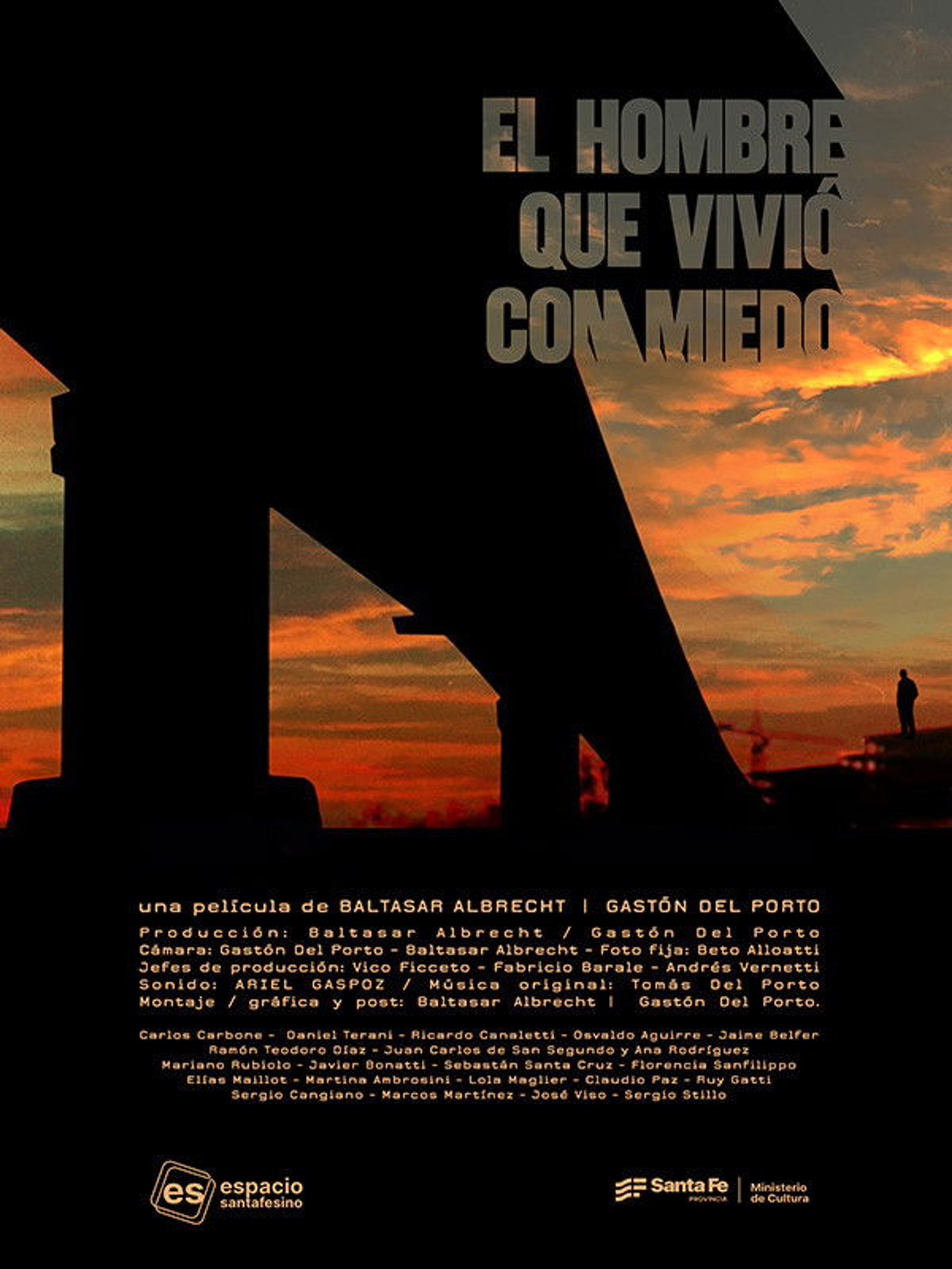 Poster de El hombre que vivió con miedo