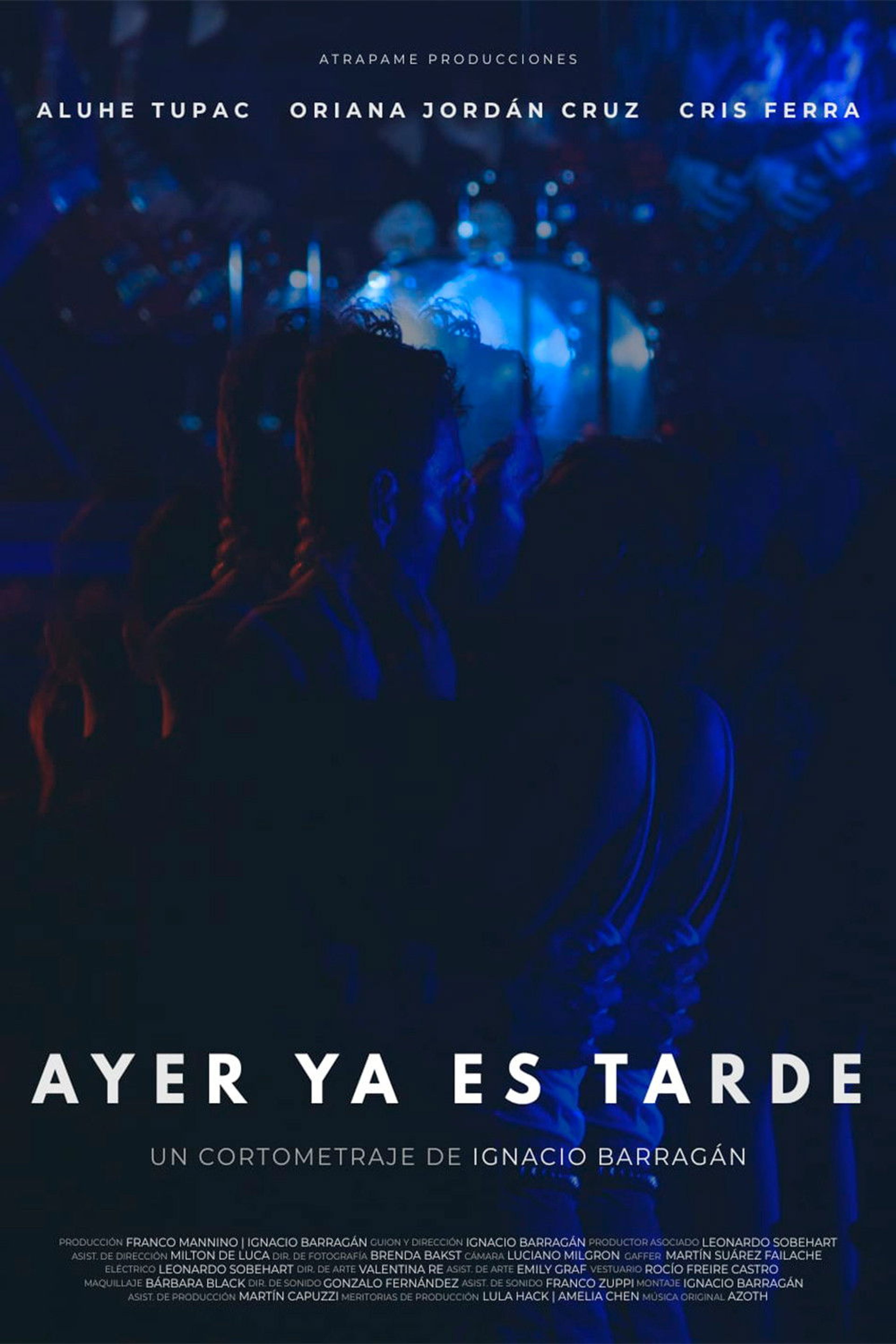 Poster de Ayer ya es tarde