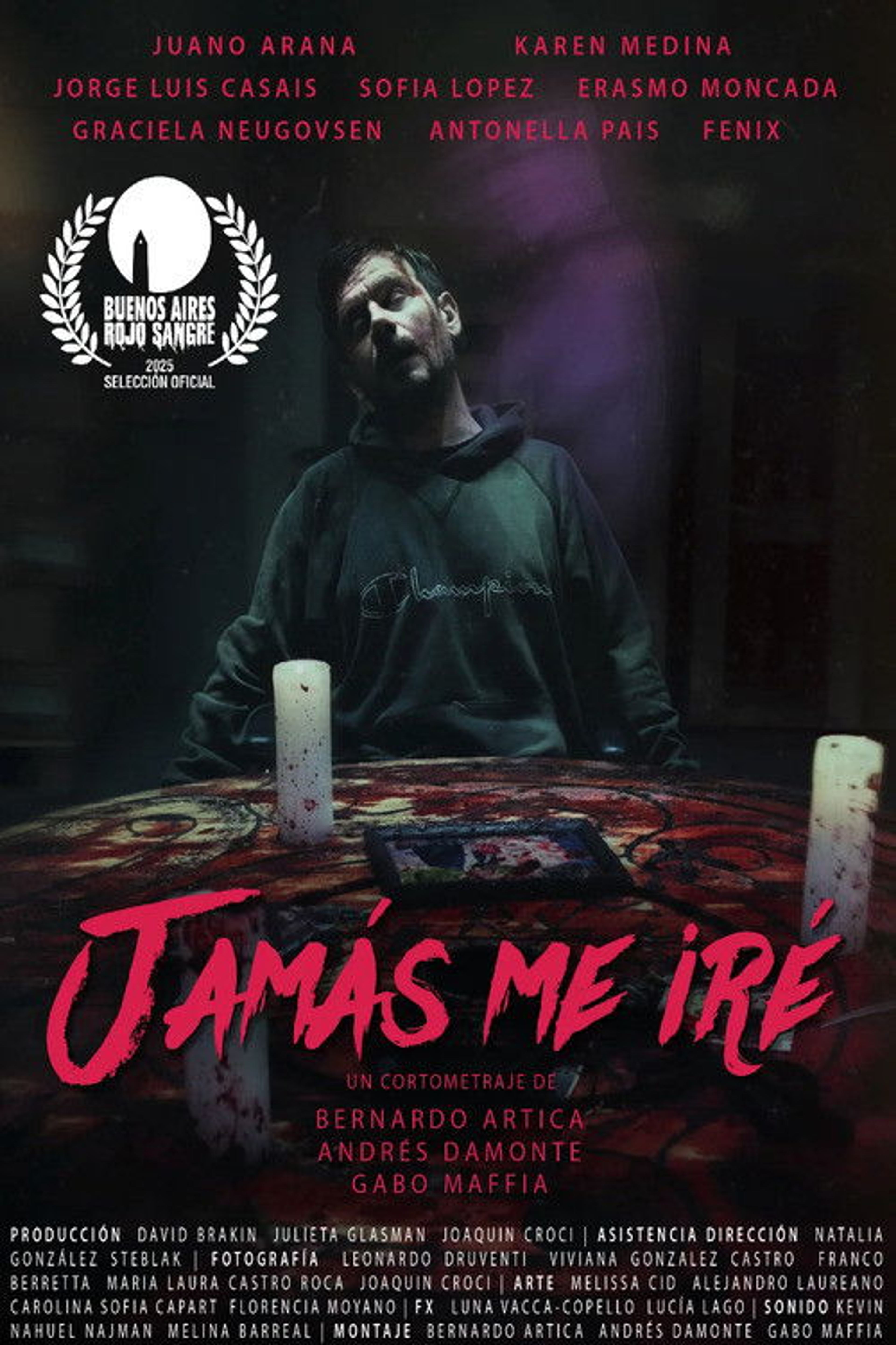 Poster de Jamás me iré