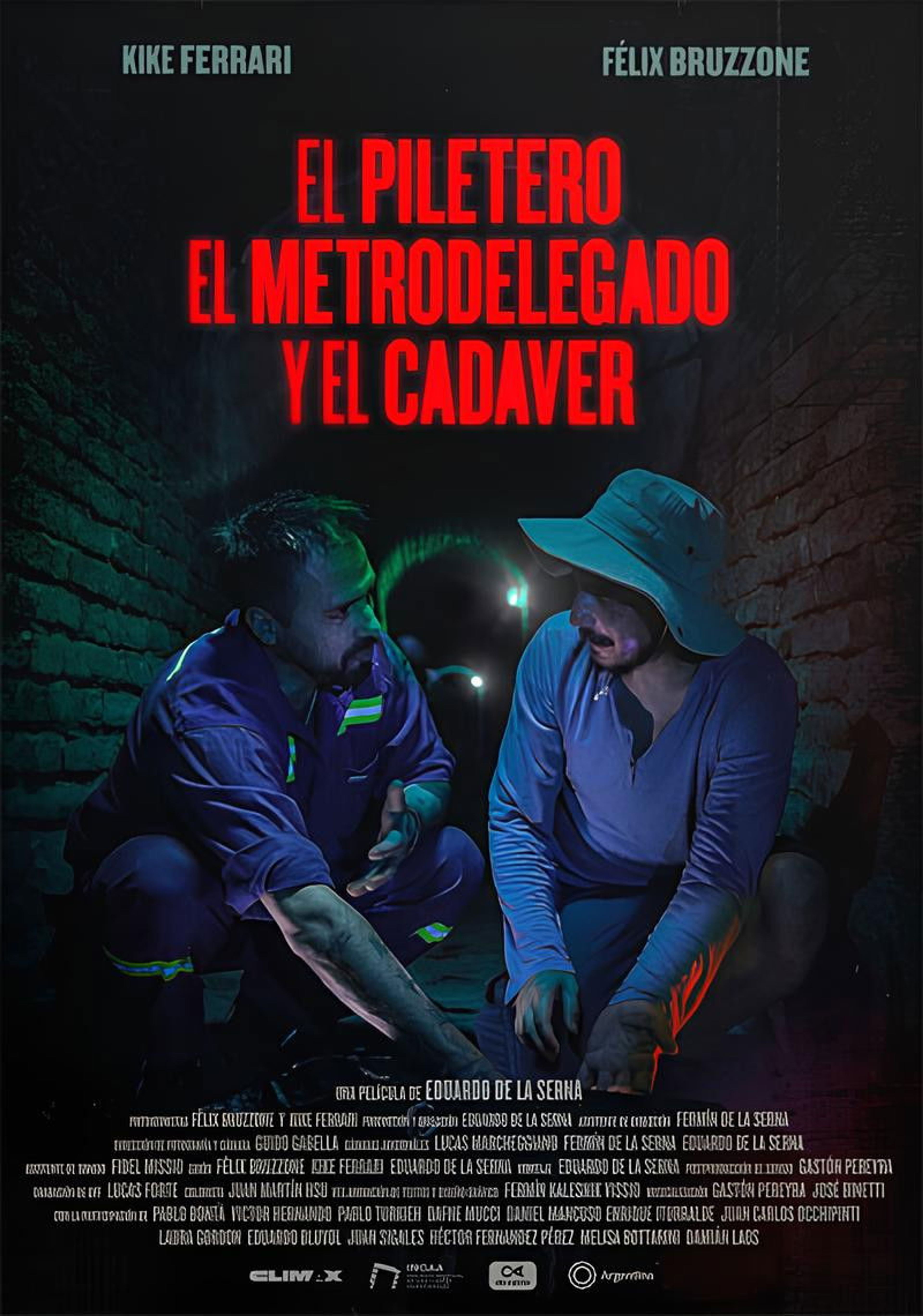 Poster de El piletero, el metrodelegado y el cadáver