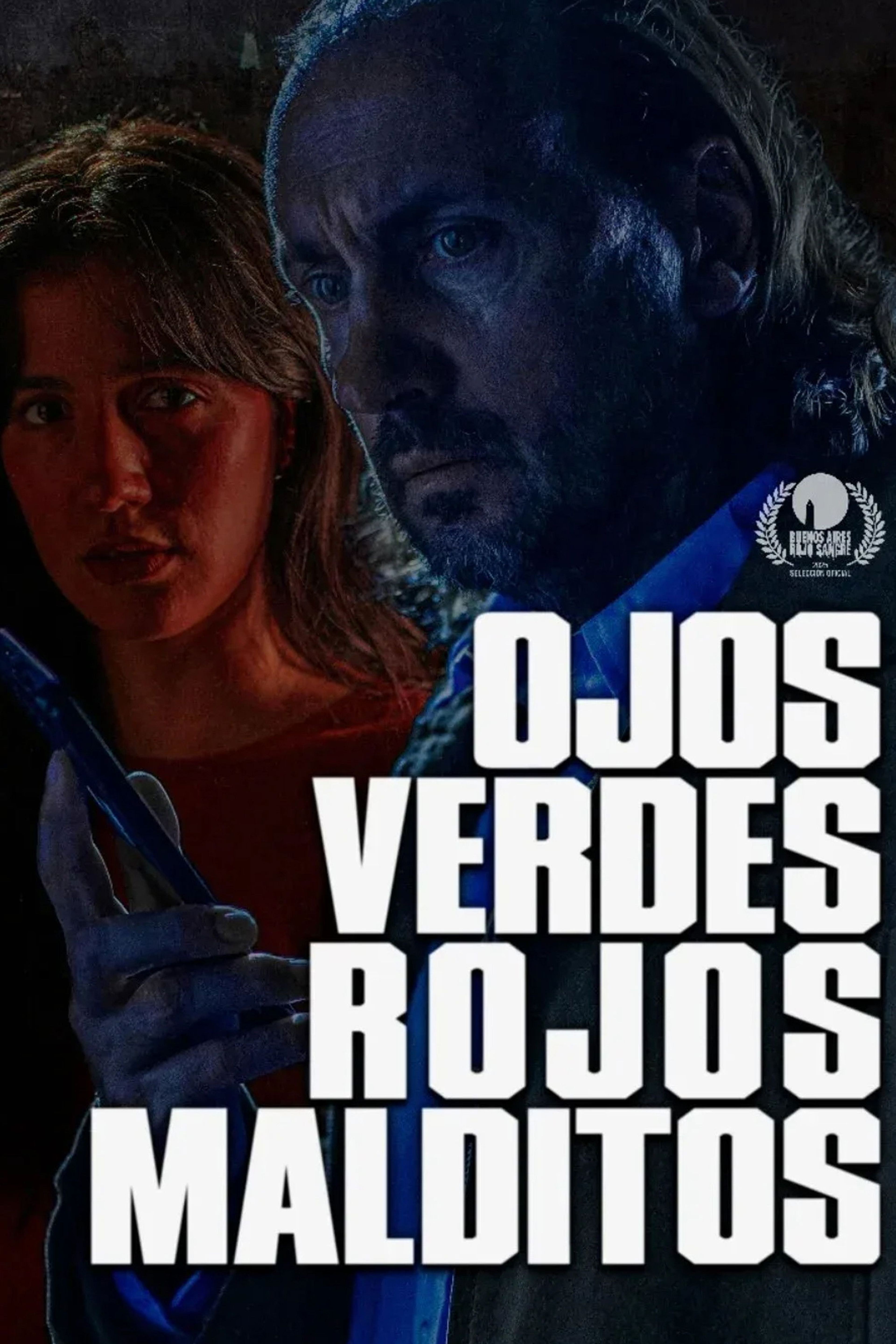Poster de Ojos verdes, rojos malditos