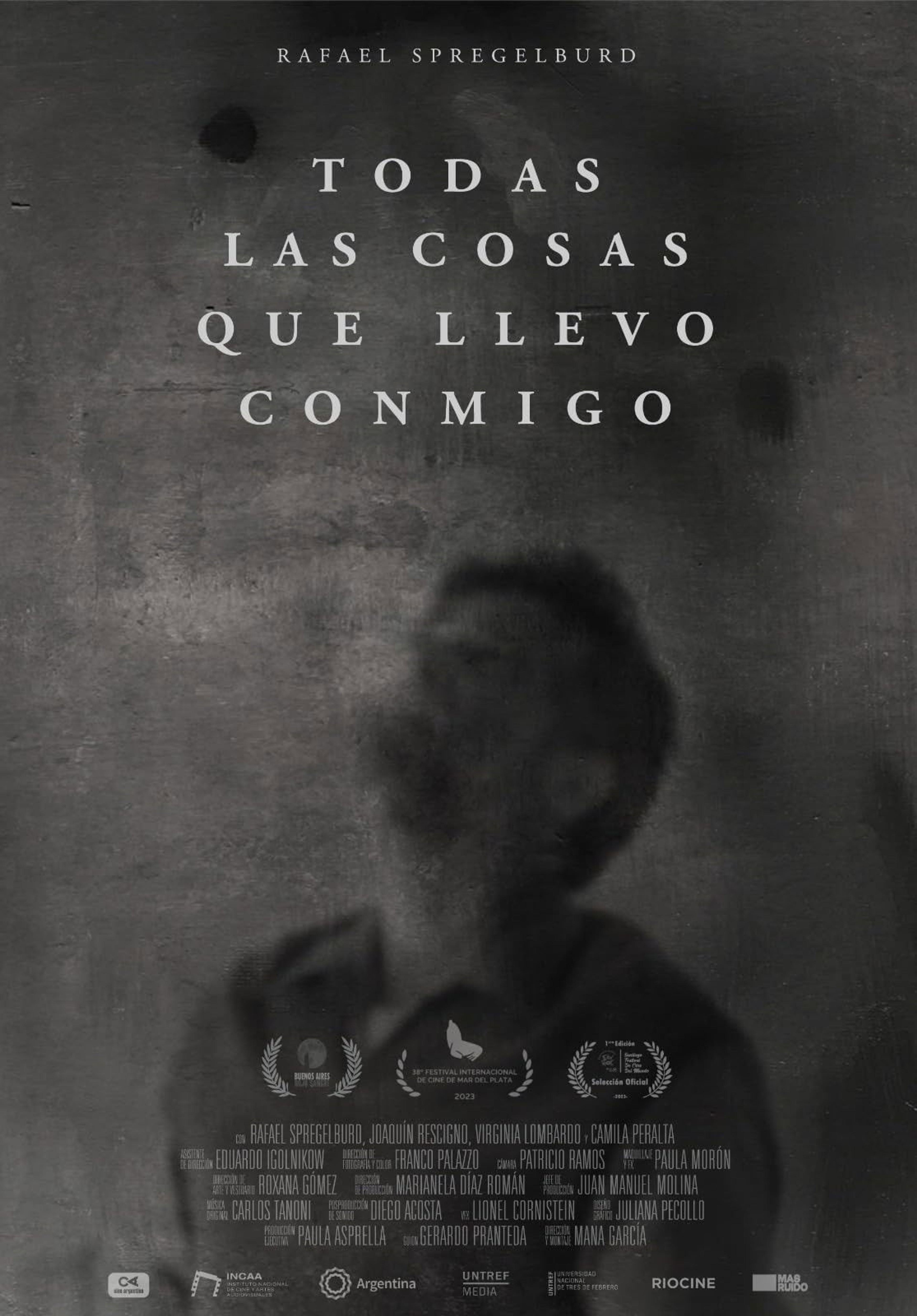 Poster de Todas las cosas que llevo conmigo