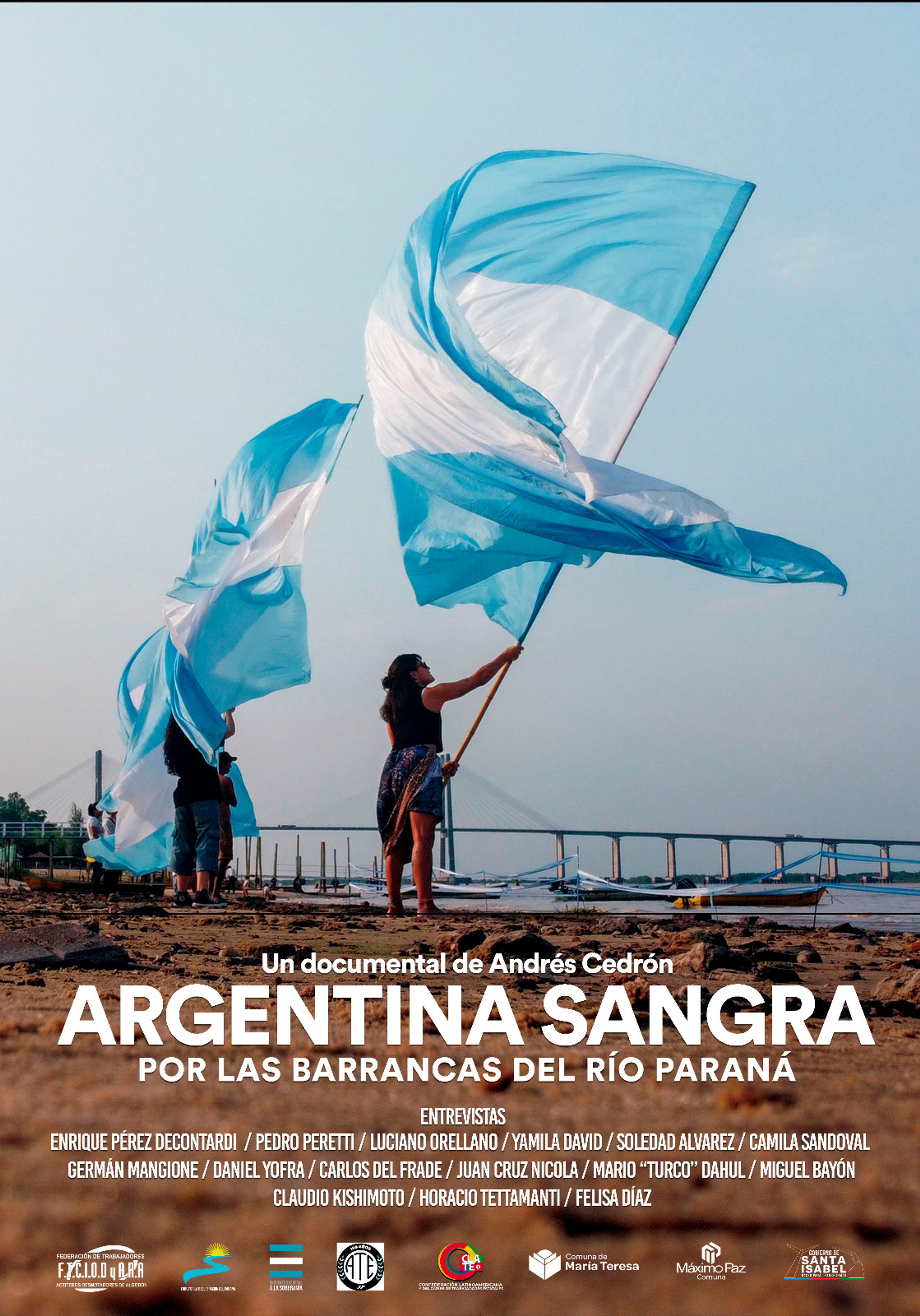 Poster de Argentina sangra. Por las barrancas del río Paraná