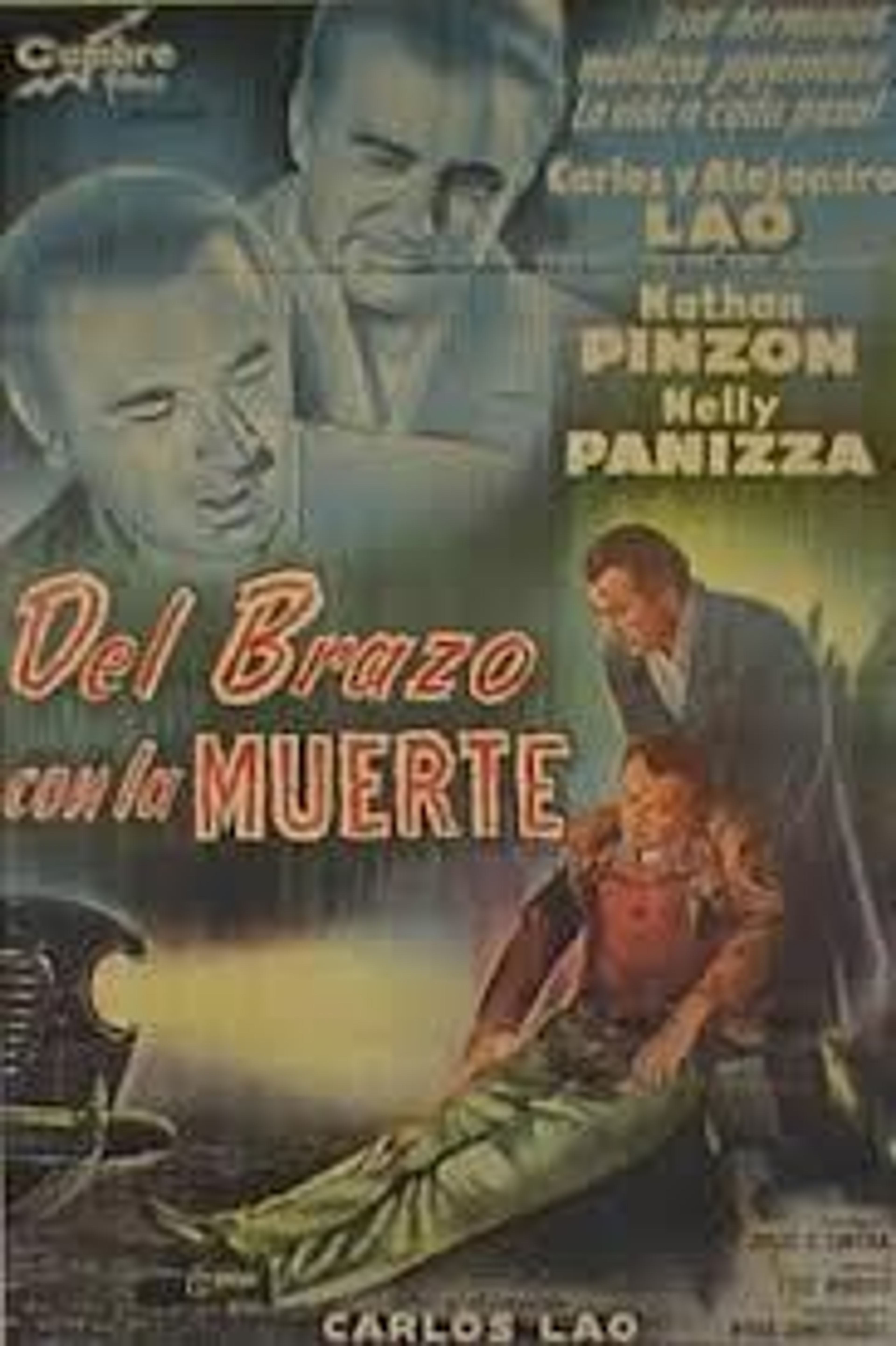 Poster de Del brazo con la muerte