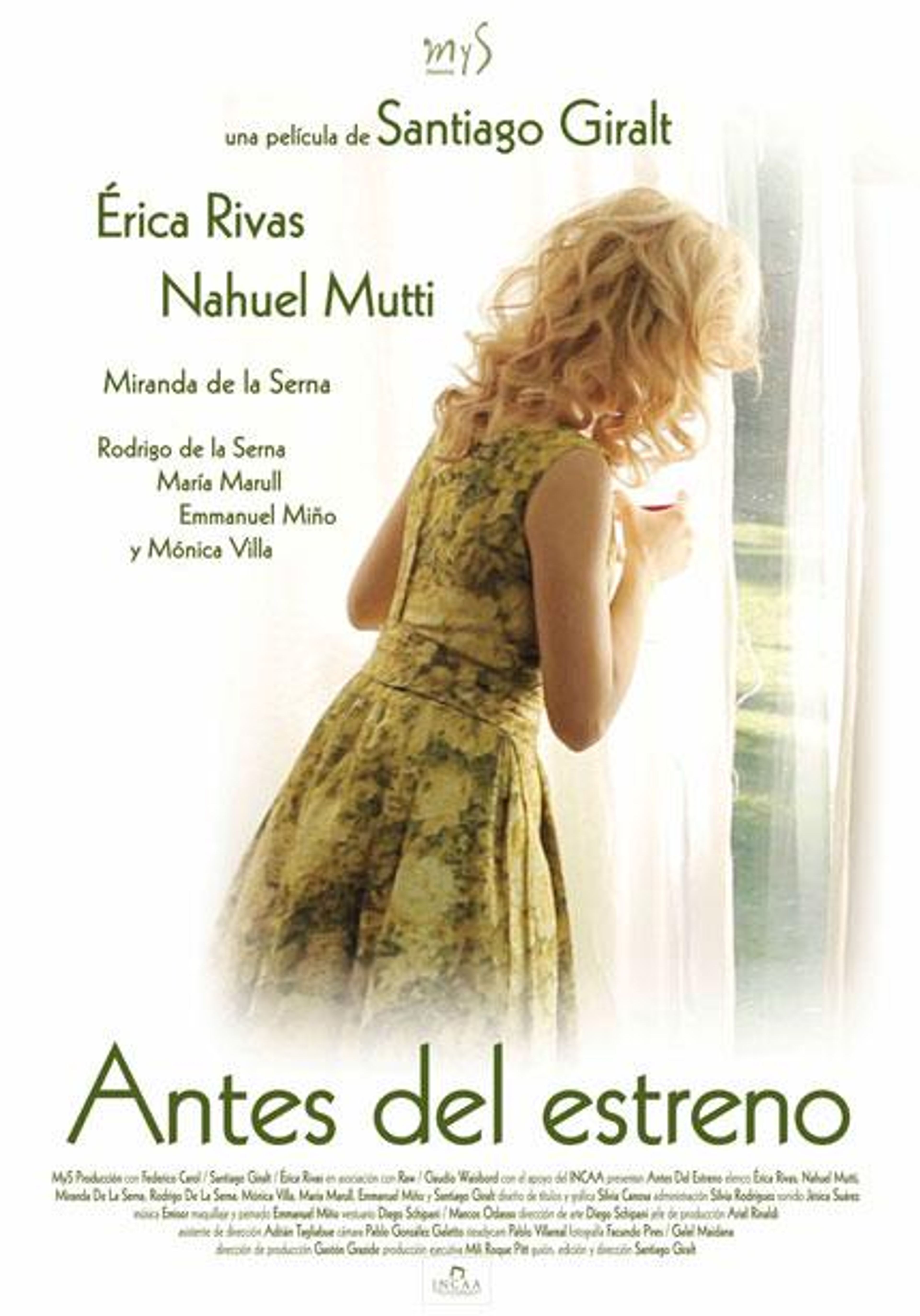 Poster de Antes del estreno
