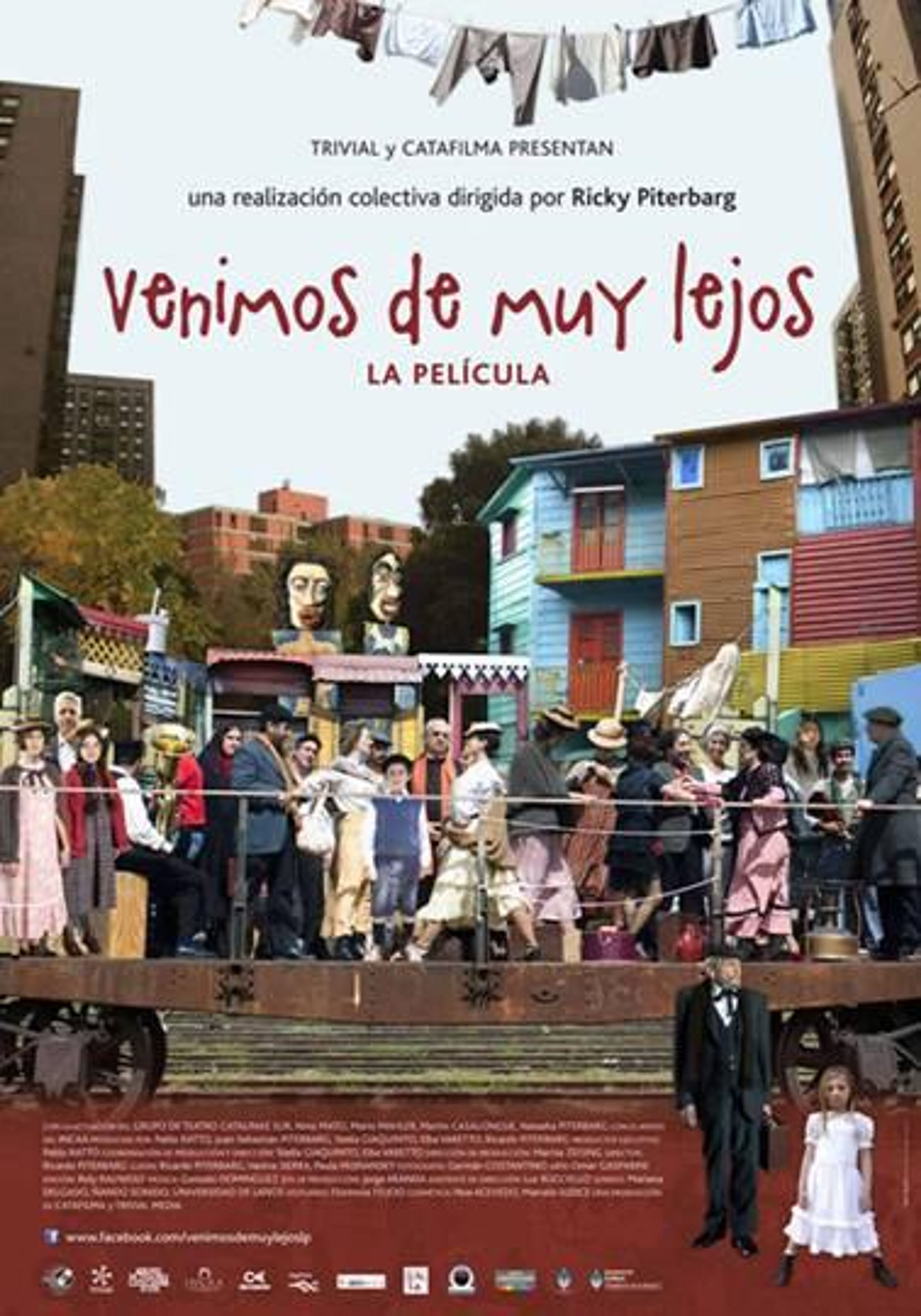 Poster de Venimos de muy lejos, la película