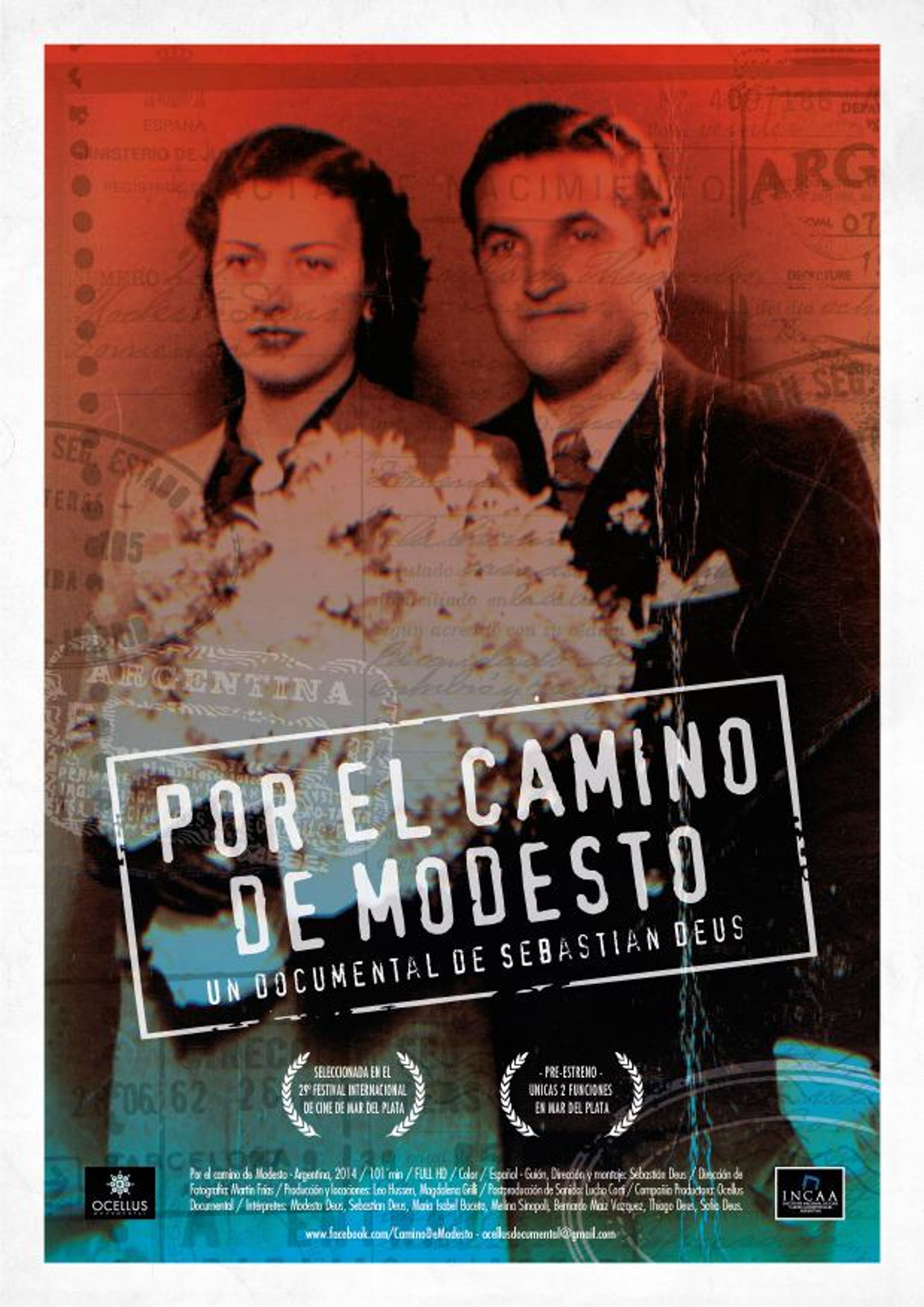 Poster de Por el camino de Modesto
