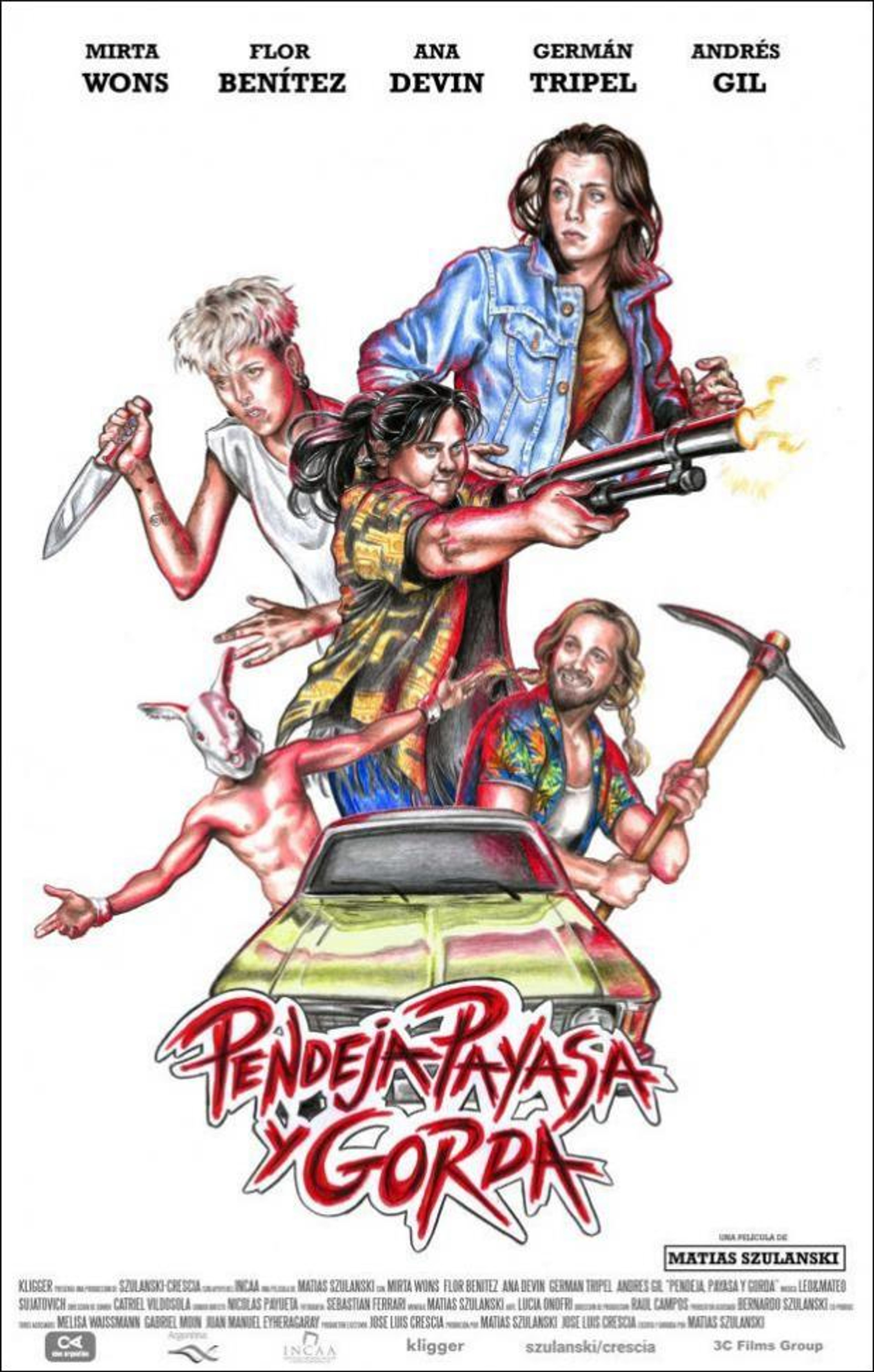 Pendeja, payasa y gorda