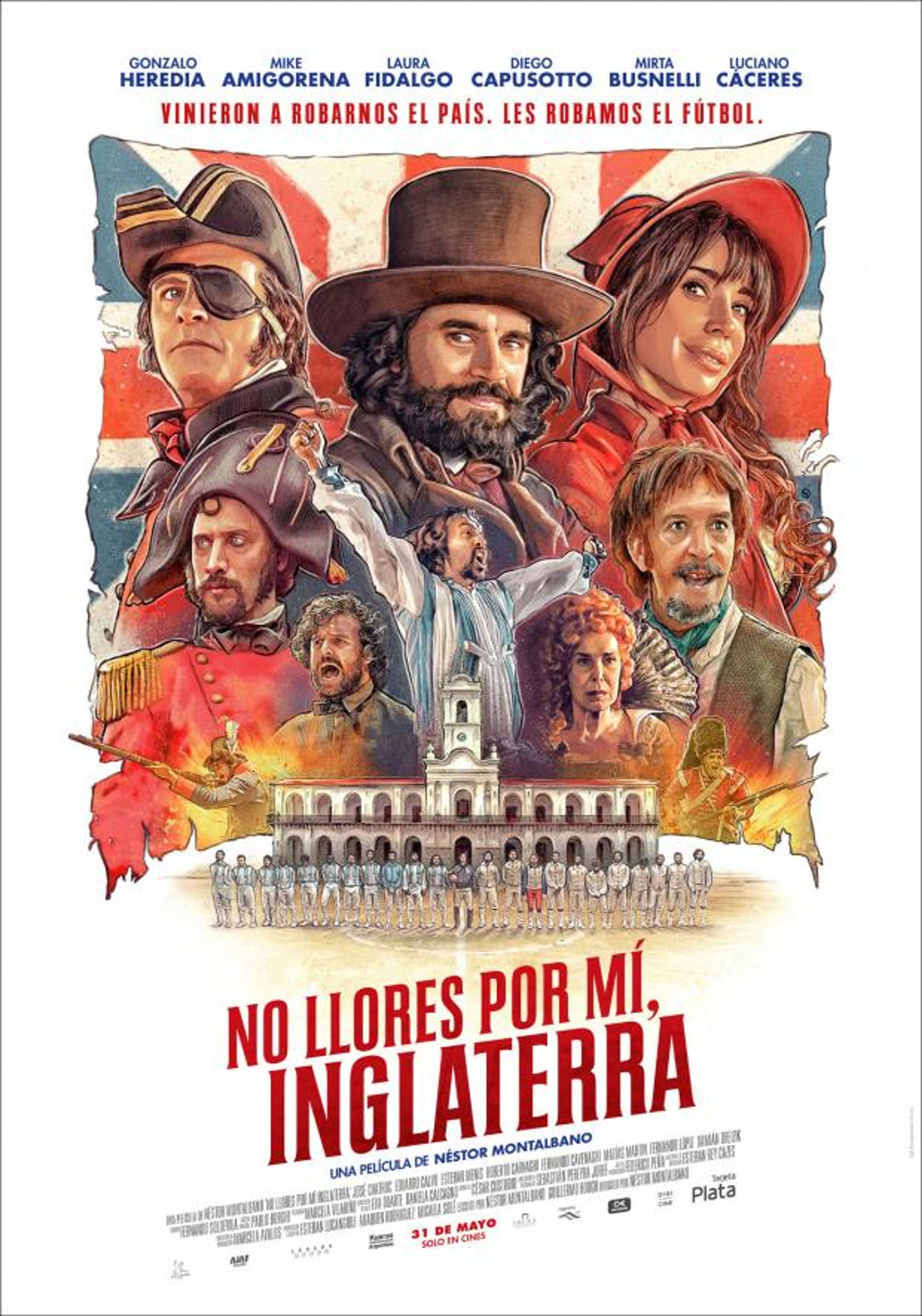 No llores por mí, Inglaterra