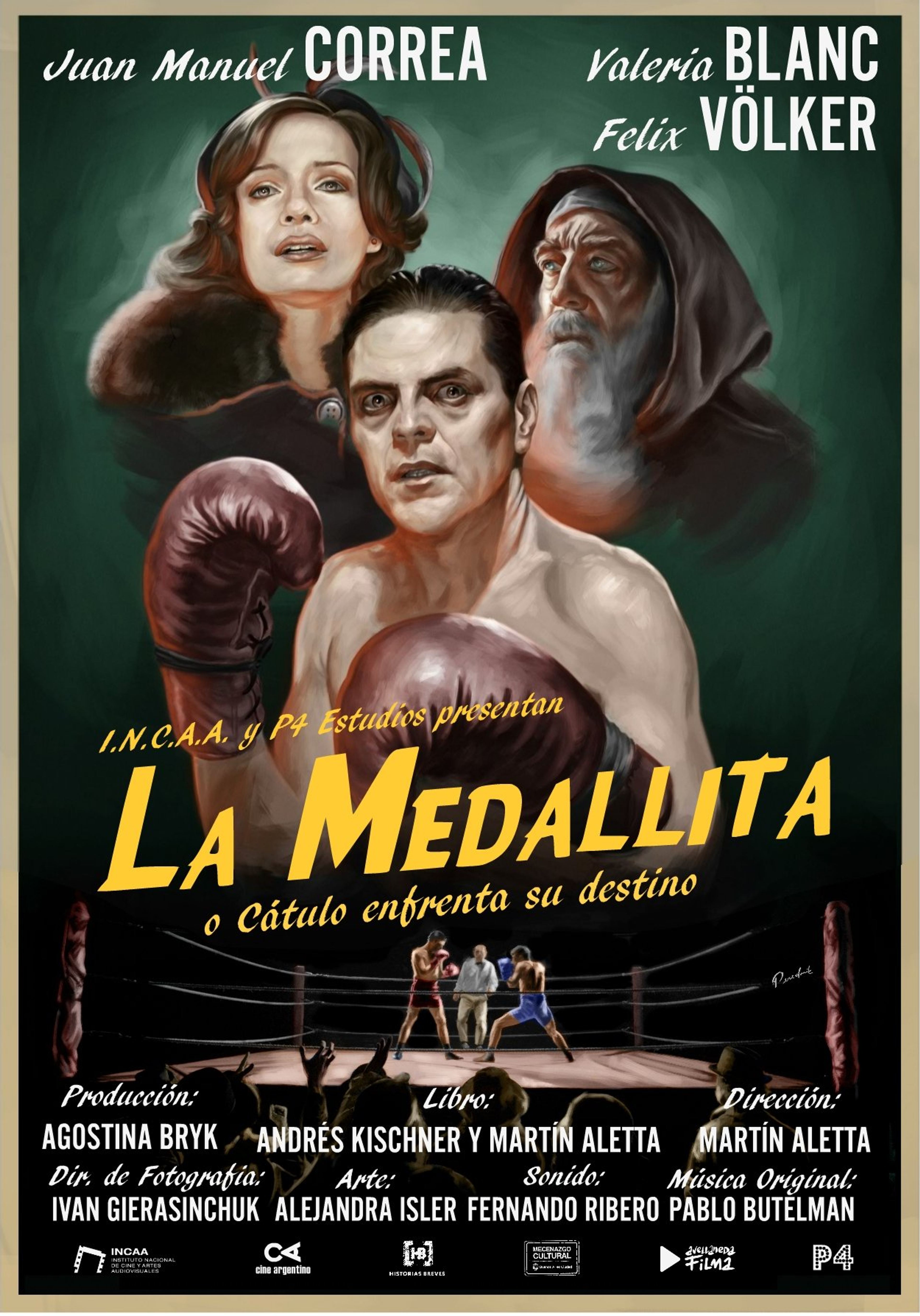 Poster de La medallita
